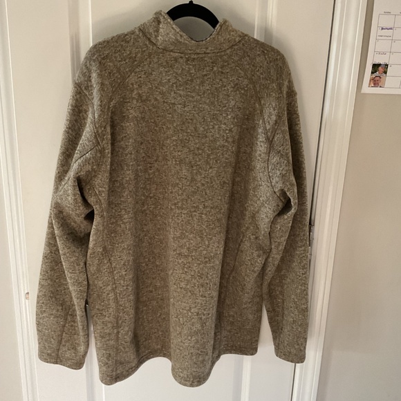 Eddie Bauer Long Sleeve Radiator Fleece 1/4 Zip Pullover - 2XL - Bronze - Picture 2 of 5